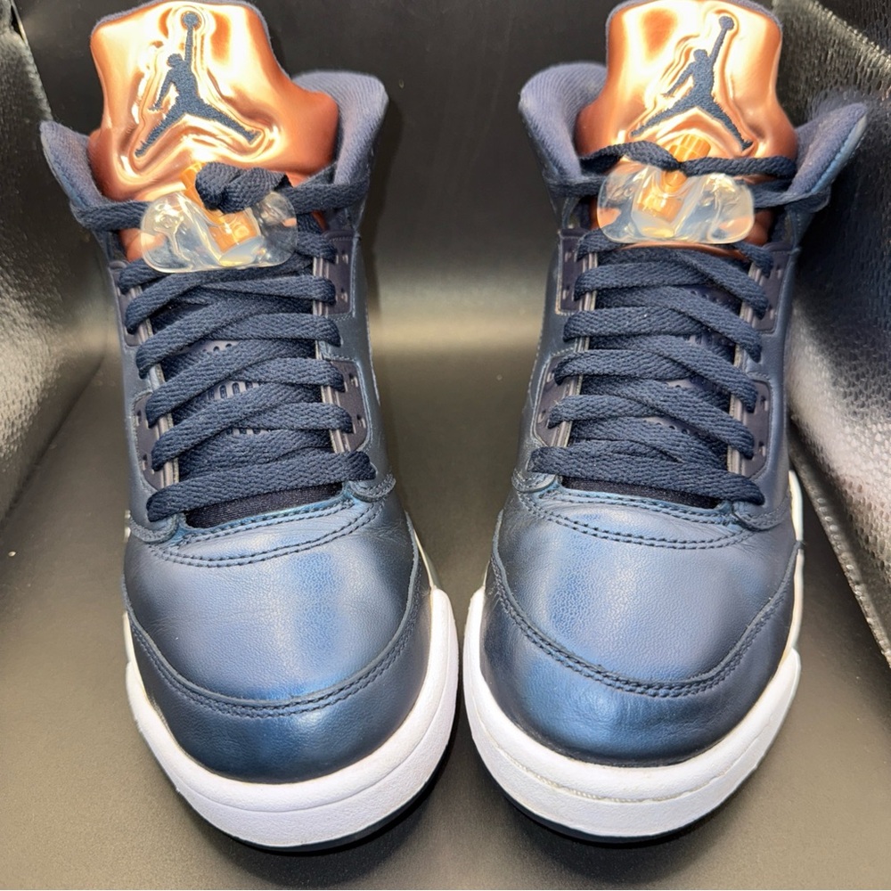 Size 6.5Y - Jordan 5 Retro Mid Bronze, 440888-416, Clean, No Box, 7/10 Cond